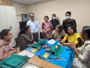 प्रशिक्षण के दौरान सबडर्मल इम्प्लांट की तकनीक, इसके सुरक्षित उपयोग, मरीज चयन, परामर्श प्रक्रिया तथा संभावित जटिलताओं के प्रबंधन के बारे में विस्तार से जानकारी दी गई।