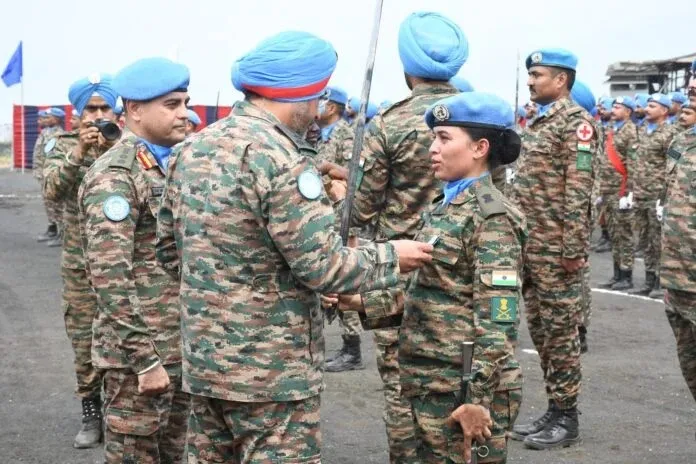 संयुक्त राष्ट्र ने भारतीय सेना के 651 शांति सैनिकों को किया सम्मानित