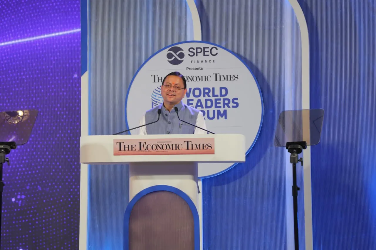 विकास और निवेश की नई राह पर उत्तराखंड, World Leaders Forum 2026 में मुख्यमंत्री ने साझा किया राज्य का विकास मॉडल