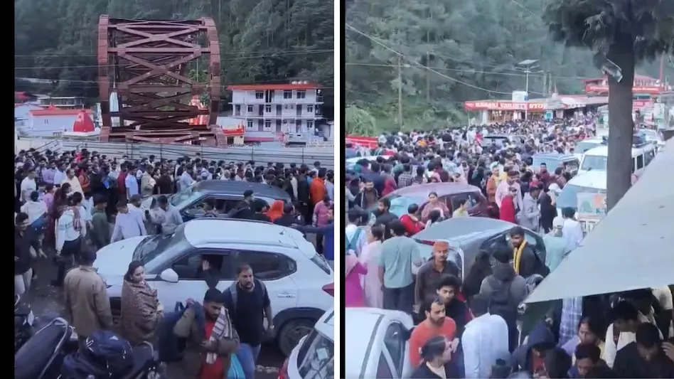 कैंची धाम की बढ़ती भीड़ से हल्द्वानी-काठगोदाम में जाम, पहाड़ के सफर पर भारी पड़ रही अव्यवस्था